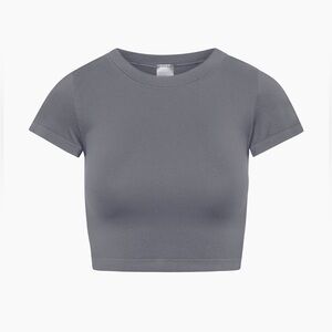 Aritzia Smooth Seamless Willow Cropped T-shirt